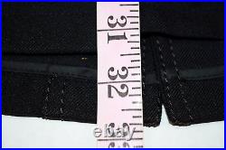 Leisure Sport Jacket VTG 70s 2 Flap Pocket Stylish Black Leisure Jacket L slim