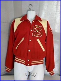 Lettermans Jacket 1959 Vintage Dallas TX Football Basketball Track High School