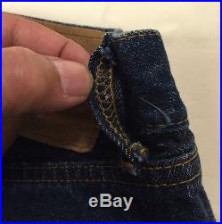 Levi's 501 Big E Selvedge Jeans Size Small 29x29-30x30