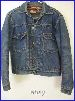 Levi's 517xx Big E Denim Jacket Jean Original 50s Vintage type 2