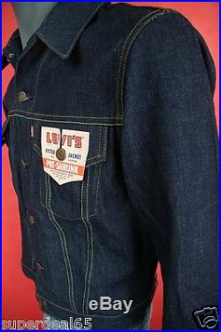 Levi's LVC 1967 Type 111 Deadstock Jacket Made In USA Levis Denim 2007 LVC