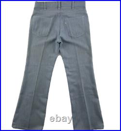 Levi's Leisure Suit Men's Jacket Pants Blue Pinstripe Vintage 70's Size Unknown