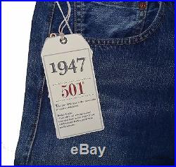 Levi's Men's Vintage Clothing 1947 501 Slim Fit Jean Jackie #0170 Big E Selvedge