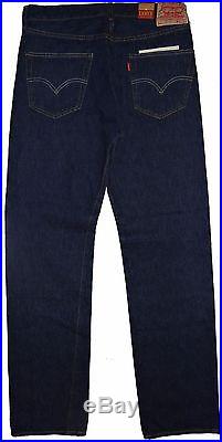 Levi's Men's Vintage Clothing 1955 501XX New Rinse Jeans #0041 Big E Selvedge