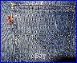 Levi's Men's Vintage Clothing 606 Slim Fit Jeans Grounder #0055 Big E Orange Tab