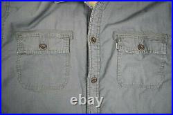 Levi's Shirt Jacket VTG 90s Sherpa Lined Heavy Shirt Jacket 2XL/3XL Grunge