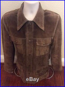 Levi's Vintage Clothing 1940's Reversible Leather Jacket Coat
