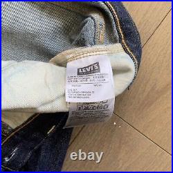 Levi's Vintage Clothing Big E 501xx Selvedge Denim Jeans Dark 36 Waist Mens LVC