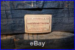 Levi's Vintage Clothing LVC 1880 Triple Pleat Blouse Jacket Men Sz XL/44 USA