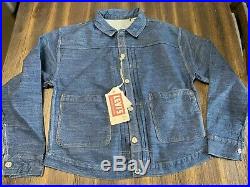 Levi's Vintage Clothing LVC 1880 Triple Pleat Blouse Jacket Mens Sz M 40 395$