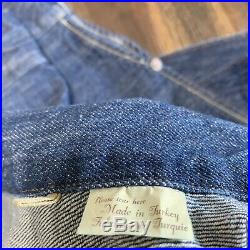 Levi's Vintage Clothing LVC 1880 Triple Pleat Blouse Jacket Mens Sz M 40 395$