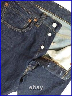 Levi's Vintage Clothing LVC 501XX Big E 1955 Selvedge denim Men's Jeans 31 x 34