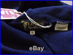 Levi's Vintage Clothing LVC Mens Bright Navy 1950's Hoodie Size XL