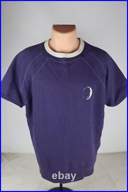 Levi's Vintage Clothing LVC Mens Large Short Sleeve Purple Star Chart Sweatshirt