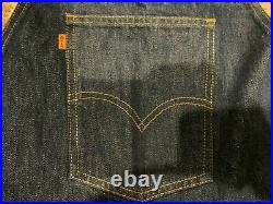 Levi's Vintage Clothing Orange Tab Bib and Brace Overalls Men's Large NWT RT$240