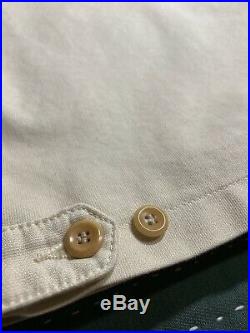 Levi's Vintage Clothing Wind Repellent Jacket in FOG WHITE size Large LVC Men's