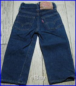Levis 1950s/60s's 2 Pairs 302/503Z Child/Toddler Big E Jeans levi 501 vintage