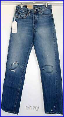 Levis Jeans Mens #501 LVC 1976 Selvedge 30 X 34 $395 New Levis Vintage Clothing