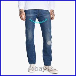 Levis Mens Vintage Clothing 1947 501xx Straight Leg Jeans Slide Machine Sz 36x32