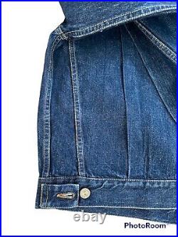 Levis RARE Vintage Type 2 507XX Selvedge Denim Jacket Excellent Condition