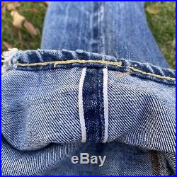Levis True Vintage 501 Jeans, Redline Selvedge Big E 33X31