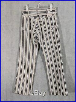 Levis Vintage Big E 60s Americana Stripe Jeans Pants Size Mint Condition 33 x 29