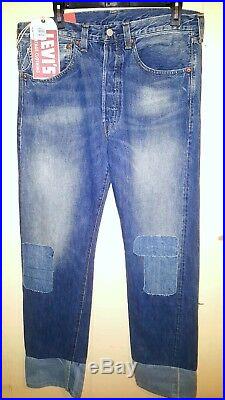 Levis Vintage Clothing 1947 Big E Selvedge Jeans Mens 33X32 NWT $350