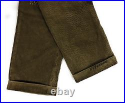 Levis Vintage Clothing LVC 1900s Patchwork Corduroy Trouser Pants Mens 28 $395