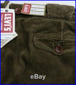 Levis Vintage Clothing LVC 1900s Patchwork Corduroy Trouser Pants Mens 32 $395