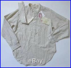 Levis Vintage Clothing LVC 1914 LS&Co Detachable Collar Shirt Mens Cotton Linen