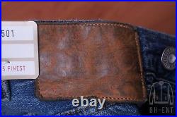 Levis Vintage Clothing LVC 1915 501 XX Selvedge Jeans Mens Sz 24 Destroyed $395