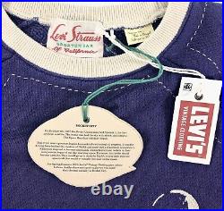 Levis Vintage Clothing LVC 1950s Short Sleeve Mens XS Sweatshirt Sweater