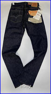 Levis Vintage Clothing LVC 501Z XX 1954 Jeans Mens 30x34 Rigid Cone Denim USA