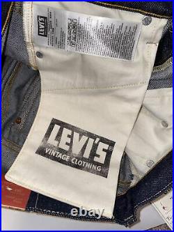 Levis Vintage Clothing LVC 501Z XX 1954 Jeans Mens 30x34 Rigid Cone Denim USA