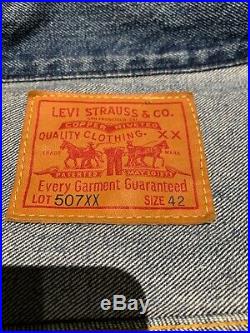 Levis Vintage Clothing LVC 507XX Type 2 Jacket 70507-0059 Solar Men's SZ 42
