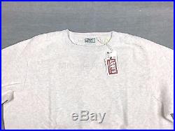 Levis Vintage Clothing LVC Jeans Mens L White Mele Bay Meadows Fleece Sweatshirt