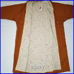 Levis Vintage Clothing Mens 1940s Parka Jacket Size XL Long Overcoat Brown