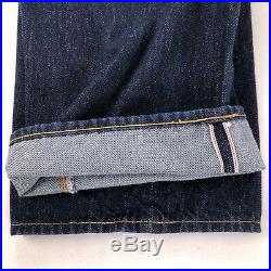 Levis Vintage Clothing Mens Jeans 501XX 1947 Selvedge Cone Denim Big E Dark Wash