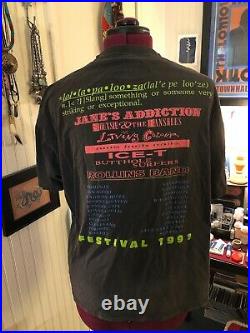 Lollapalooza Festival #1 vintage t-shirt 1991 size XL