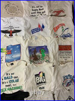 Lot Of 18 Vintage Single Stitch 80s 90s T Shirts