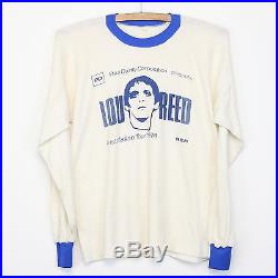 Lou Reed Shirt Vintage tshirt 1974 Australian Tour tee Velvet Underground 1970s