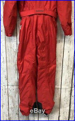 MENS SCHOFFEL Vintage Goretex 3-in-1 Insulated Red Ski Suit Jacket Pants #414
