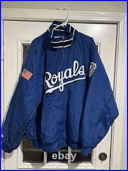 MLB Kansas City Royals Authentic collection Majestic Jacket XXL