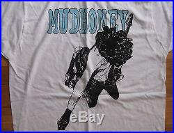 MUDHONEY True Vintage 1989 L T-Shirt SUB POP Grunge Punk NIRVANA Melvins RARE