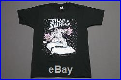 M/L NOS vtg 90s 1991 SILVER SURFER marvel comic t shirt 9.135 medium large