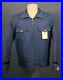 Men’s 1970s 1980s NOS Blue Post Office Mail Carrier Jacket S Long 70s 80s