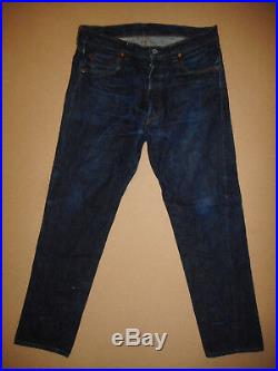 Men's LVC Levi's Vintage Clothing Cone Mills Selvage 1947 501 XX Jeans 36X30 -E3