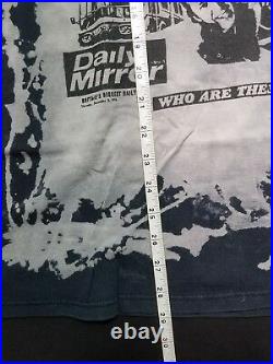 Men's X-Large Sex Pistols Mosquitohead distressed rock punk Steadman 90s T-shirt