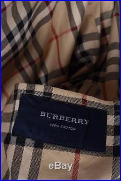 Mens BURBERRY Double Breasted Short TRENCH Coat Mac Size 36