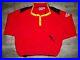 Mens Marlboro Adventure Team Vintage Fleece Pullover Jacket Red Snap-T Size XL